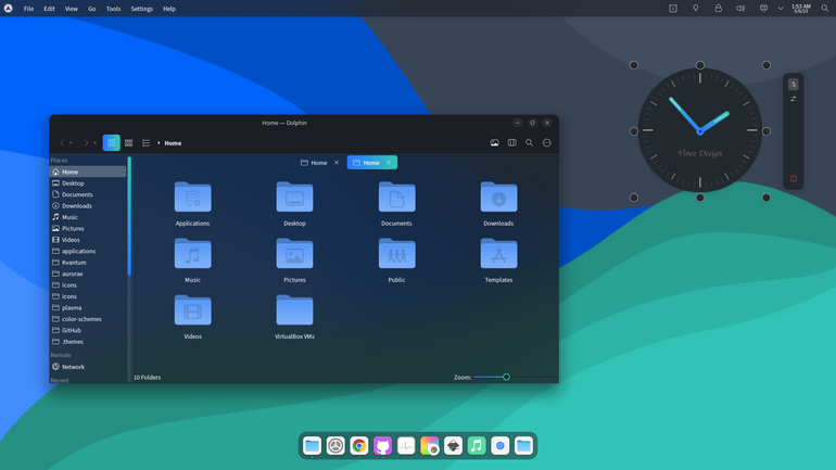 Lavanda sea aurorae theme