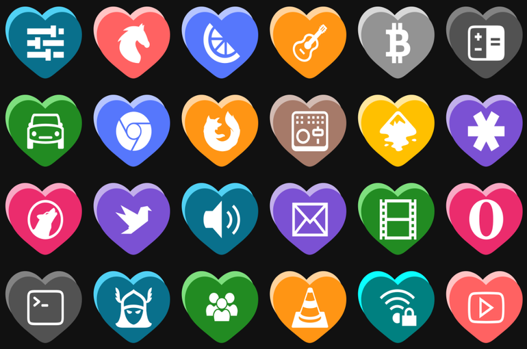 Bes Heart Icon Theme