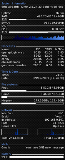 Conky config