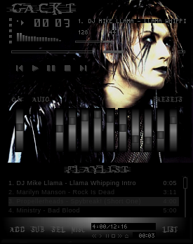 "Gackt In Black" Featuring the very beautimusly gorgeous man himself,