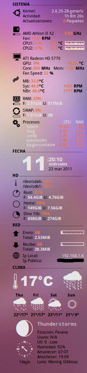 My Conky Config