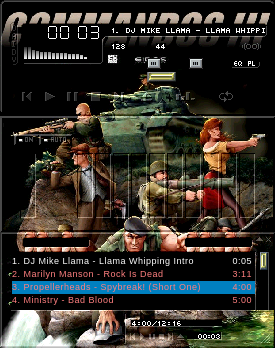 Alternate WinAmp Skin by