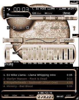 Sepish - Skin For Winamp