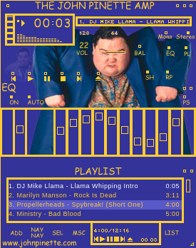 "The John Pinette Amp"