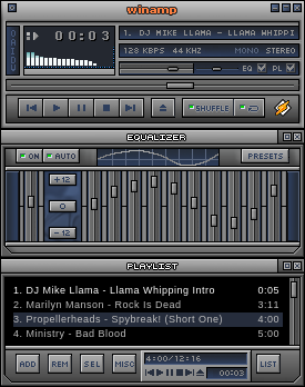 Winamp 2K Classic Skin Ver. 1.1.