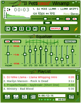 "Il Pettirosso" Winamp (August 11th 2005)