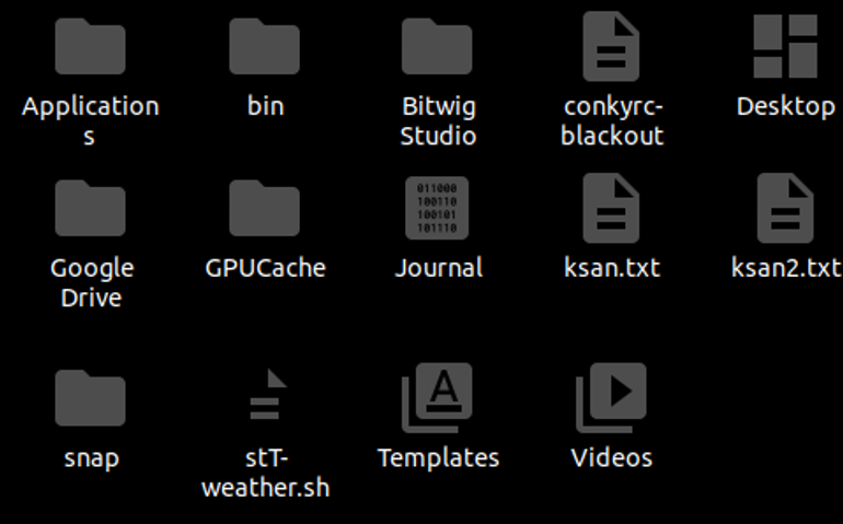 Blackout Icon Set