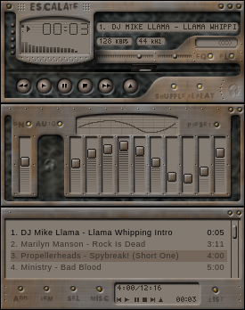 Escalate Winamp Skin