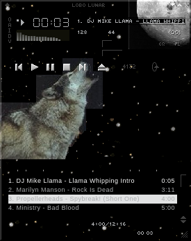 The howling wolf