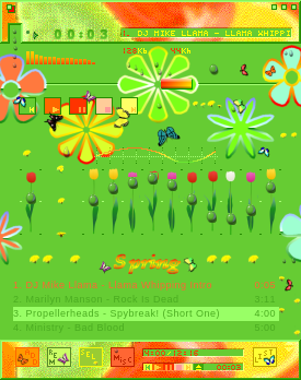 Spring 2_The Four Seasons * Classic Skin For Winamp