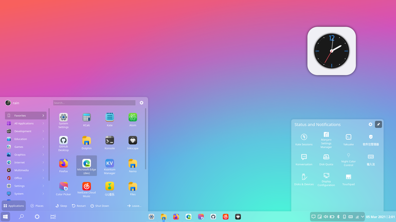 Win10Sur-light Plasma Theme