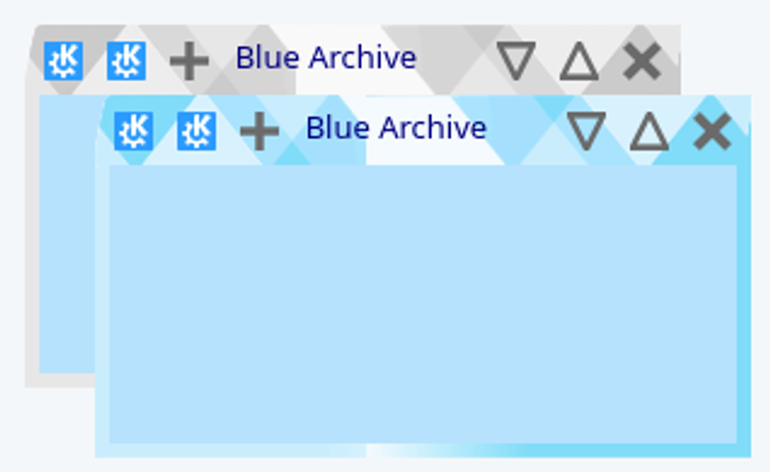 Blue Archive Window Decoration