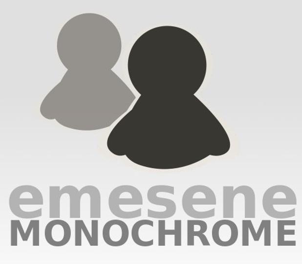 Emesene Monochrome Icon Theme