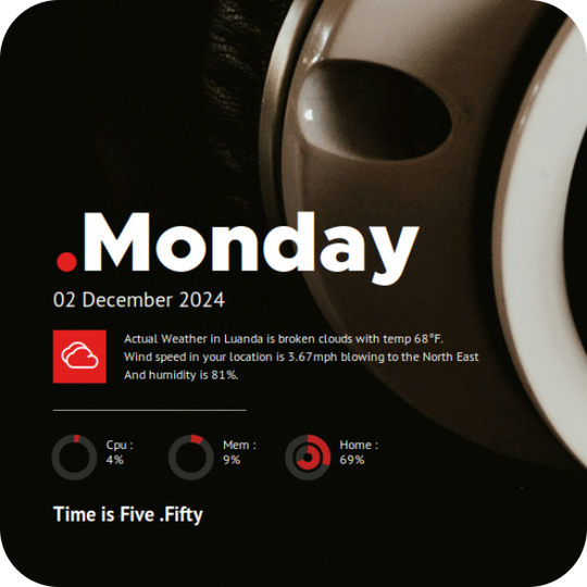 Antares - Conky theme