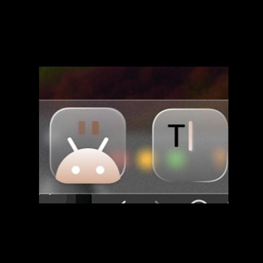 clay glaze [dark / tinted icons / tahoe 'clear' / glass]
