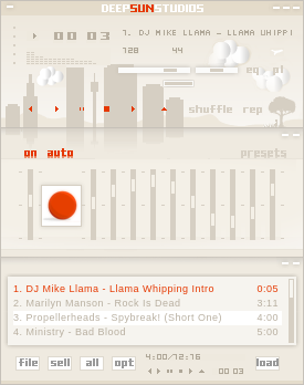 www.deepsunstudios.com official winamp skin