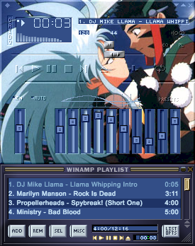 This Winamp skin was made by Miriya <miriyazen@hotmail.com>