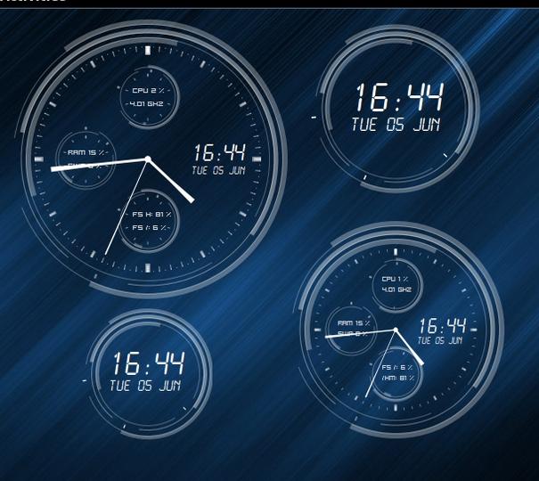 Revolutionary Clock ( Conky )