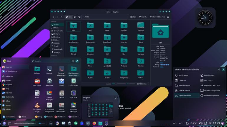 Slot Spectrum Dark Icons