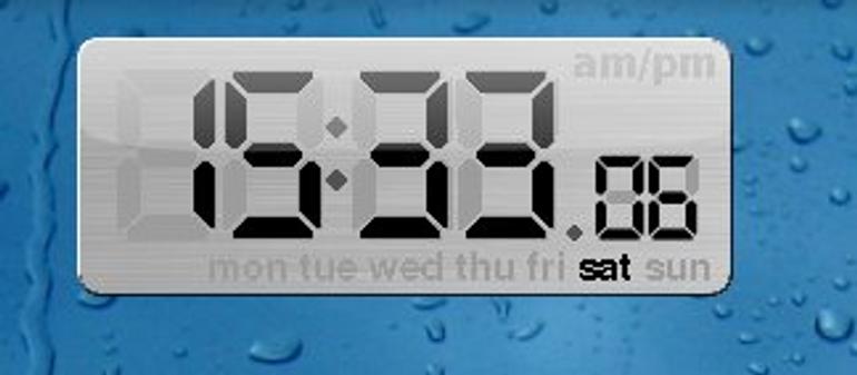 AluLCD Theme for Digital Clock