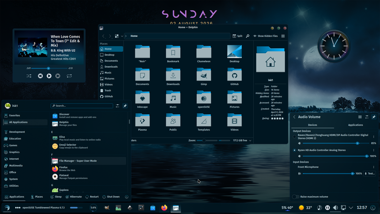 Breeze-Noir-White-Blue Icons