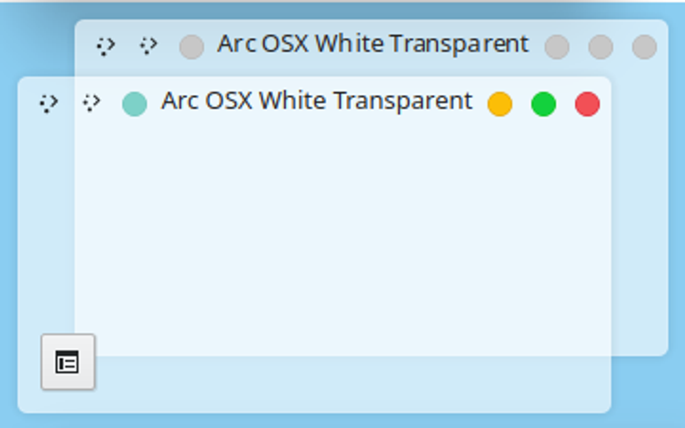Arc OSX White Transparent