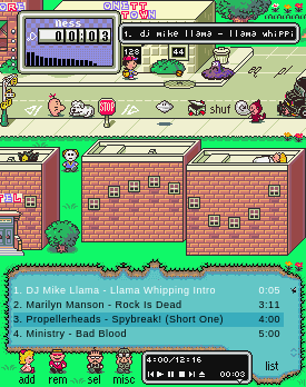 Earthbound The Winamp Skin!!