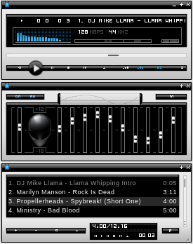 Glitch - winamp + Glitch (Alienmorph)