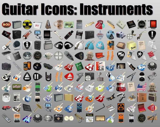 Guitar Icons: Instruments