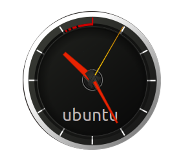 CPUMeter-based SpeedoClockScreenlet