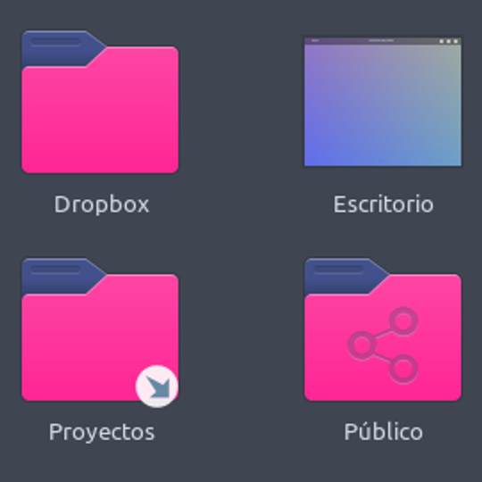 Plane icon theme for Mangenta