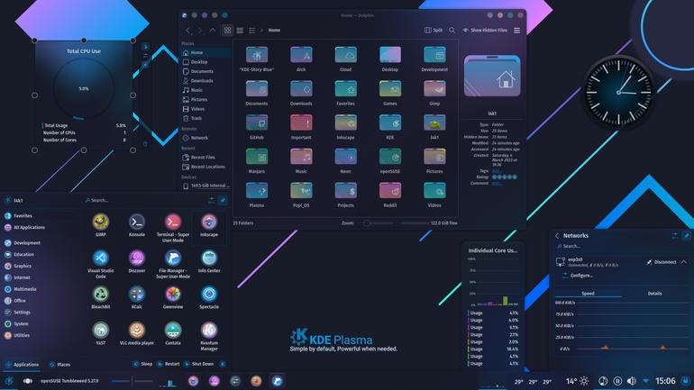 Gradient-KDE-Story-Blue-Dark-Icons