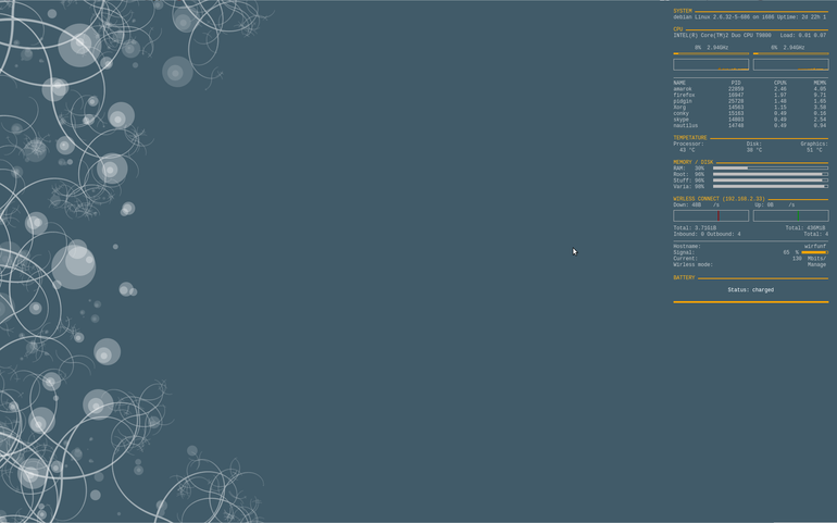 clear conky