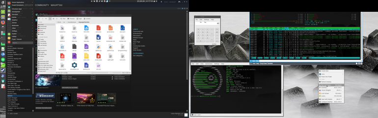Minimax KDE Desktop Theme