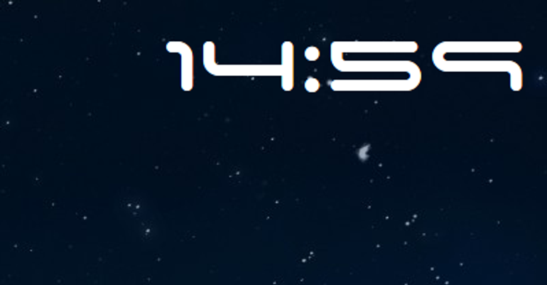Modern-Vws Clock Conky