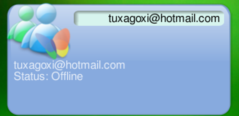 MsnStatus Screenlet