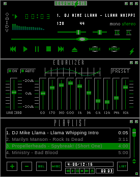 n0v4m4z's Winamp 2 & 5 Classic Skin
