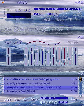 Real Landscape Iceberg