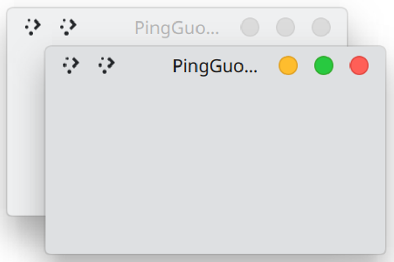PingGuo-KDE