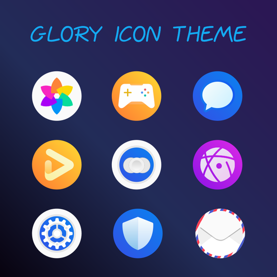 Glory icon theme