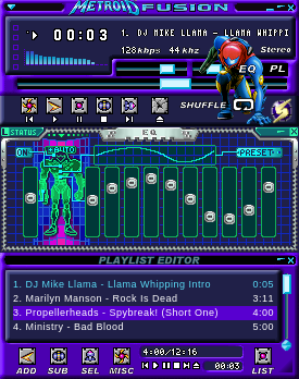 Metroid Fusion Samus