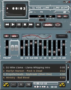 Old Dispatcher - Skin for Winamp ~2.9