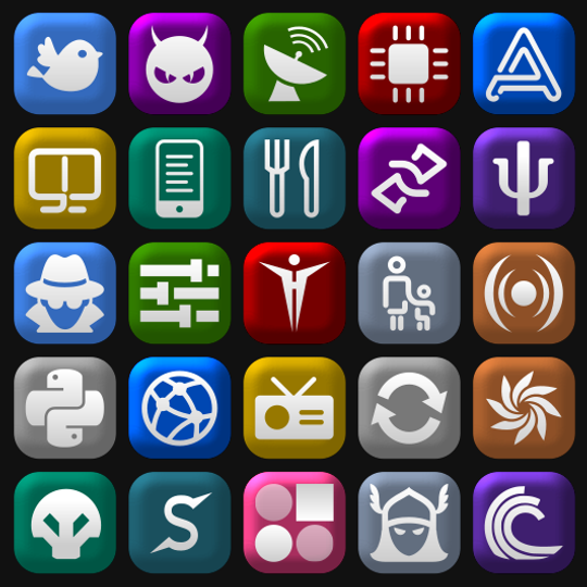 Curved Colors Icon Theme
