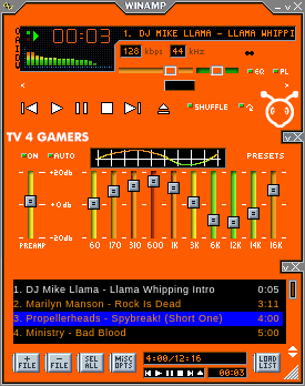 Winamp 4 Gamers