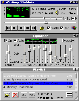 WinAmp 98