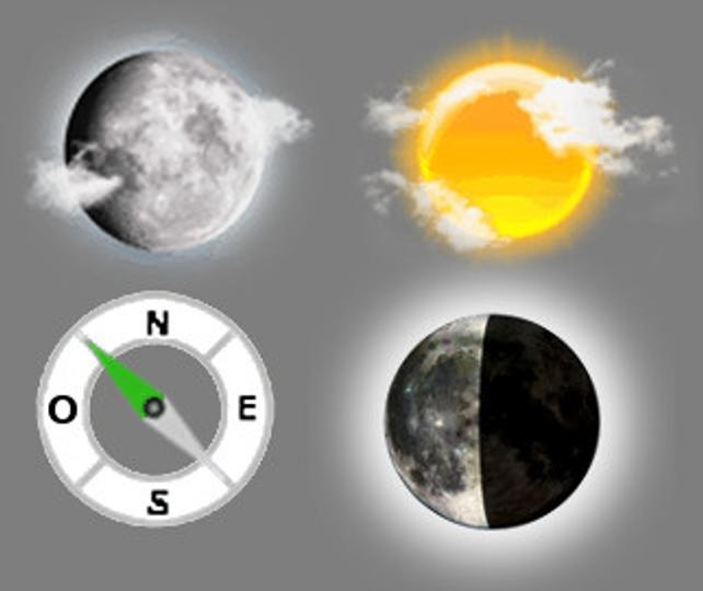 Conky Weather Moon English