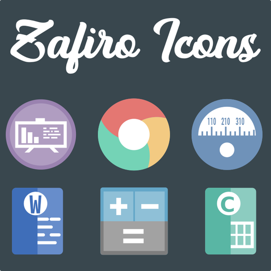 Zafiro icons