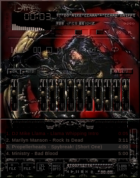 Alternate WinAmp Skin by