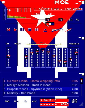 Winamp Skin Falg Cuban