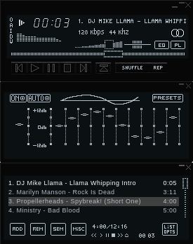 Winamp "NoName Hi-Fi" Created by JIEuTEHAHT_KOJIOM6O at 24.07.2010